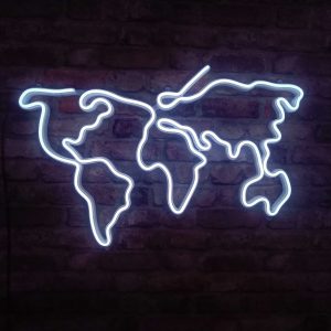 Mapa - Neon LED Classic