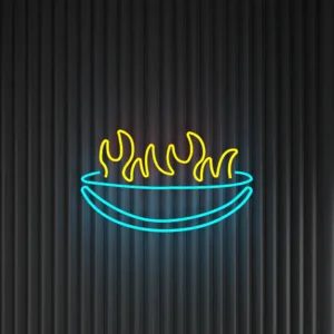 Horká mísa - Neon LED Classic